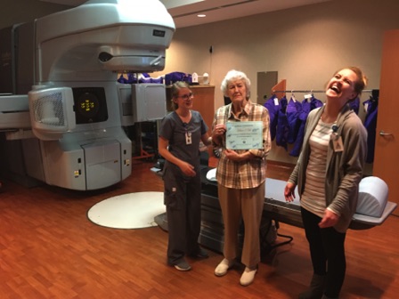 Dick's Mom Completes Radiation Treatments (06-21)