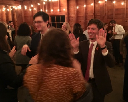 Stephen's friend Ben w.Wife Jamie at Ben's Sister Jane's Wedding
 (Gibbs Farm, 10-05)