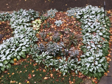 Rock Garden in Autumn Snow (10-12)