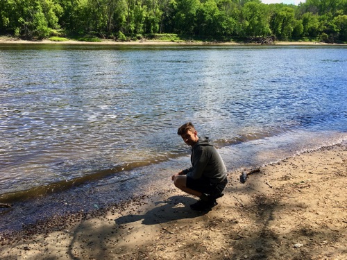 05-31 Stephen near Bdote (Mississippi-Minnesota Rivers confluence)