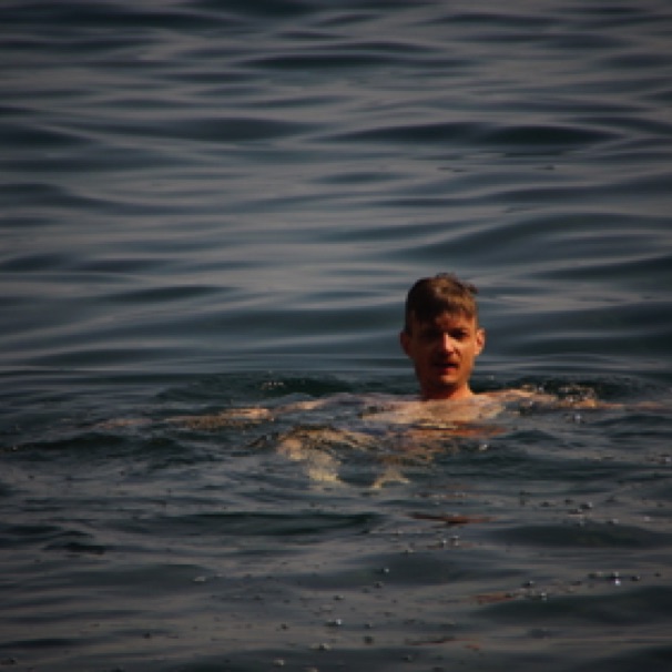 Stephen in Lake Superior 09/10