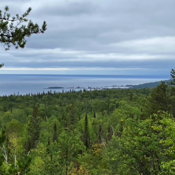 Grand Marais from Pincushion Mt. 09/11